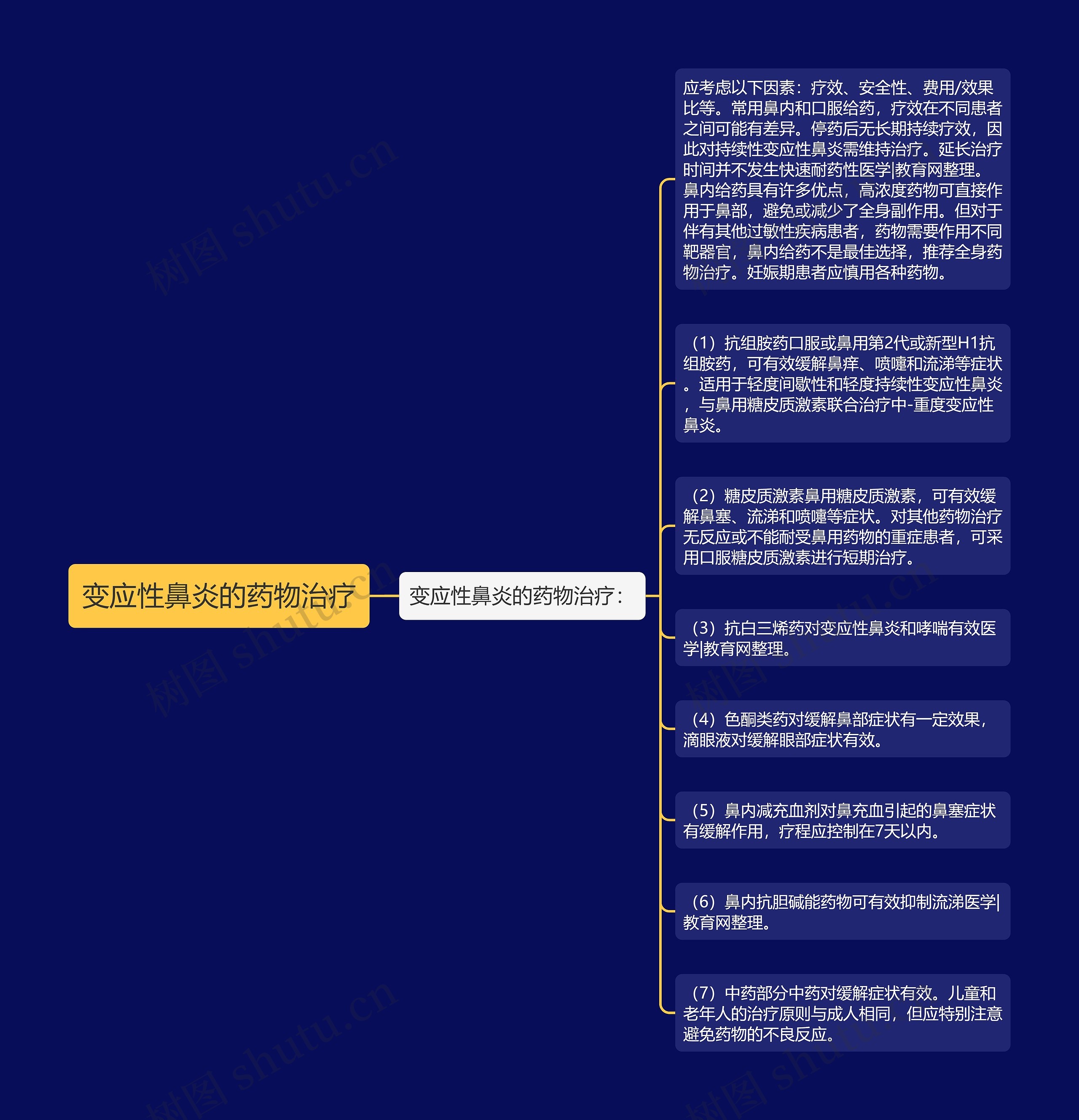 变应性鼻炎的药物治疗 变应性鼻炎的药物治疗