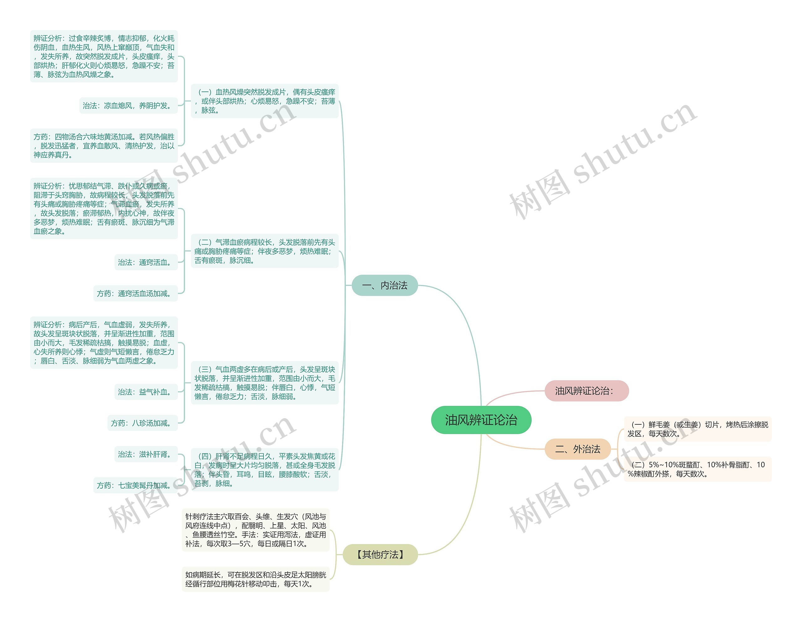 油风辨证论治 油风辨证论治