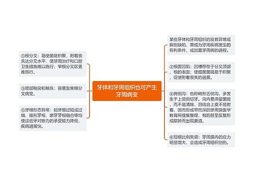 牙体和牙周组织也可产生牙周病变