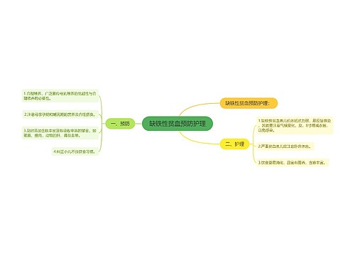 缺铁性贫血预防护理