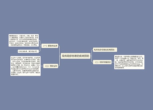 虱传斑疹伤寒的疾病预防