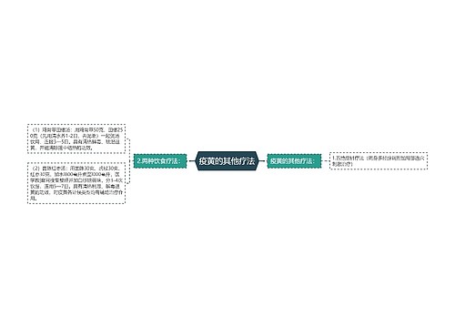 疫黄的其他疗法