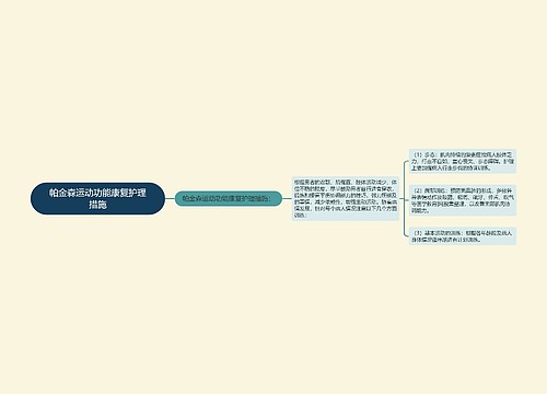 帕金森运动功能康复护理措施