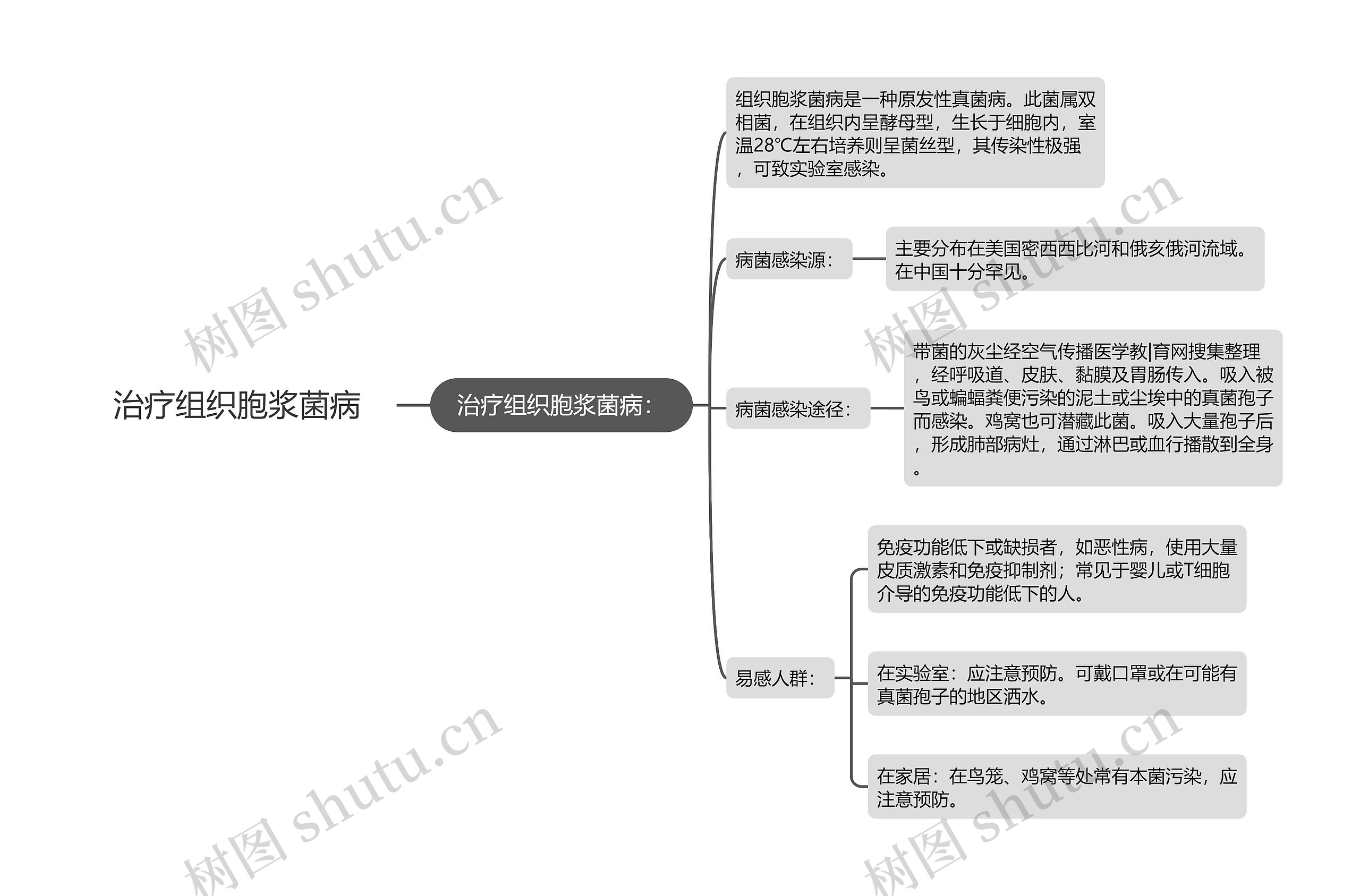 治疗组织胞浆菌病