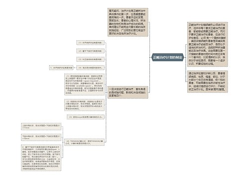 正畸治疗计划的制定