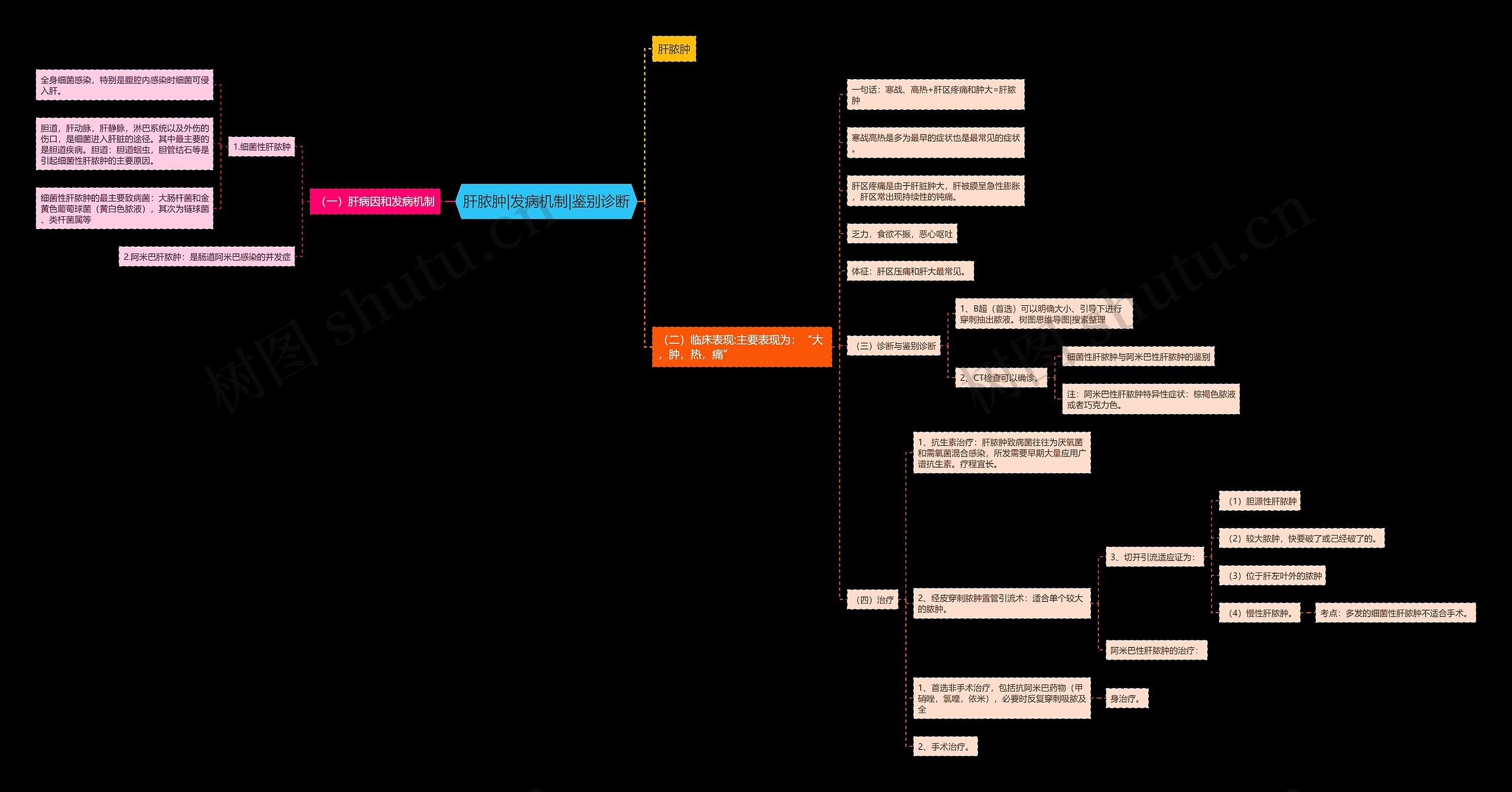 肝脓肿|发病机制|鉴别诊断 肝脓肿|发病机制|鉴别诊断