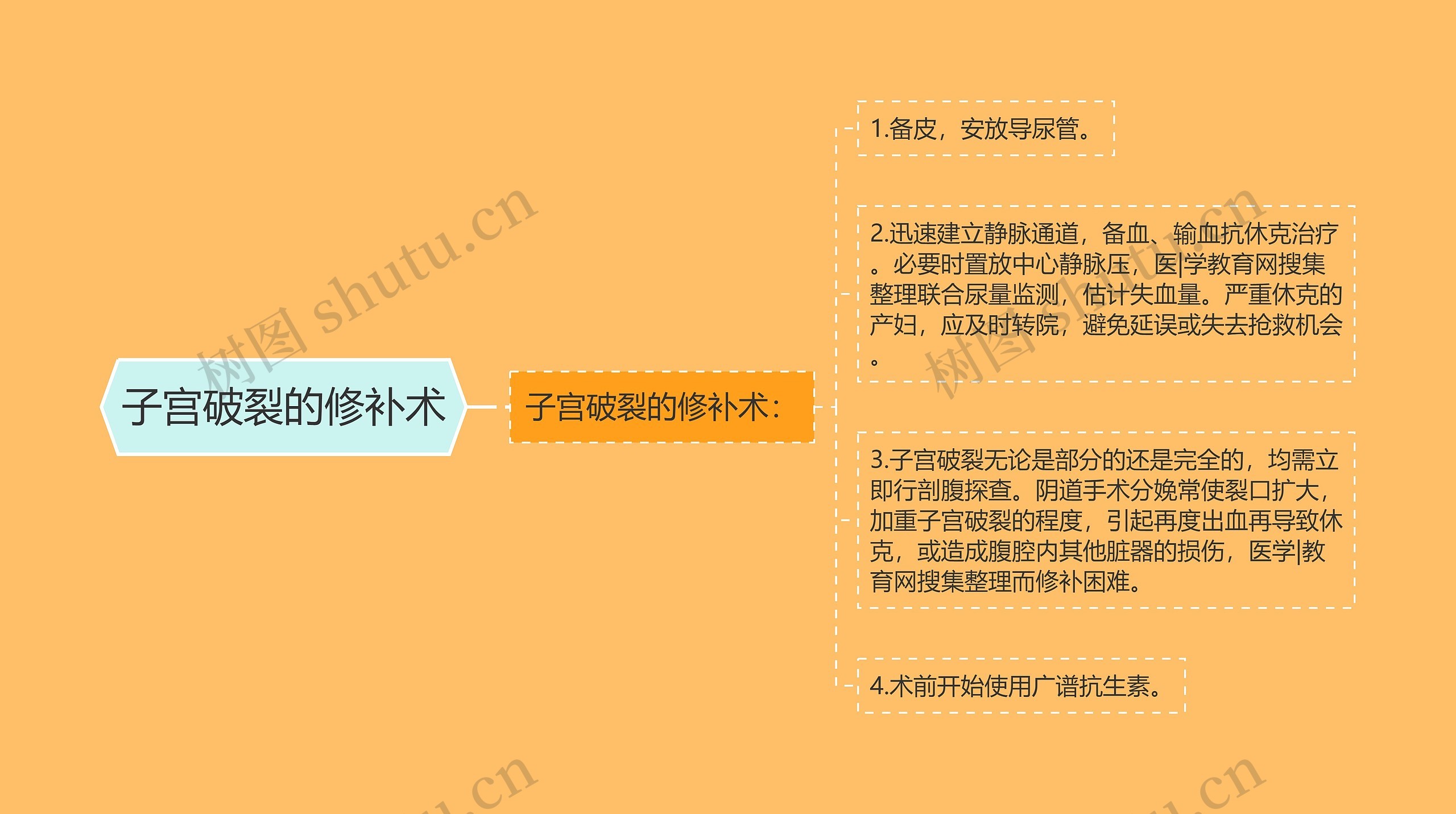 子宫破裂的修补术 子宫破裂的修补术