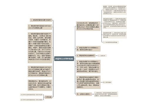 房屋转让合同纠纷案