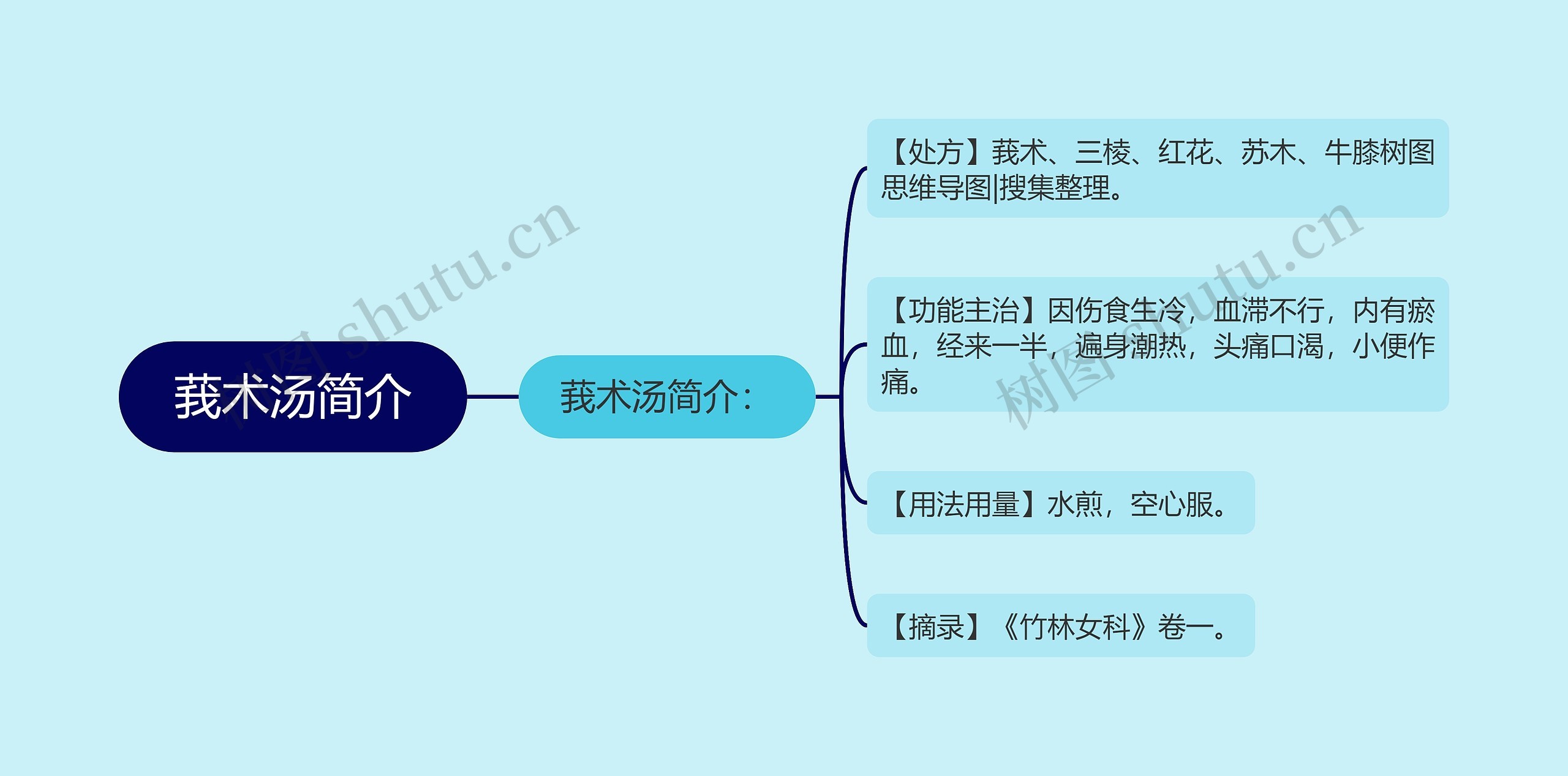 莪术汤简介