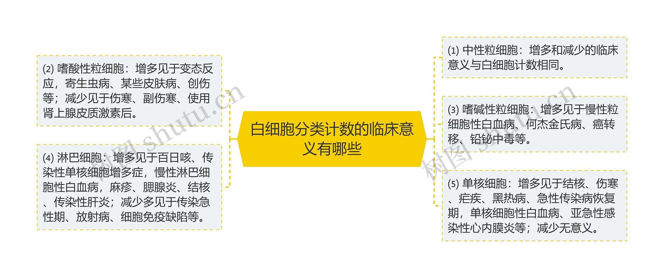 白细胞分类计数的临床意义有哪些