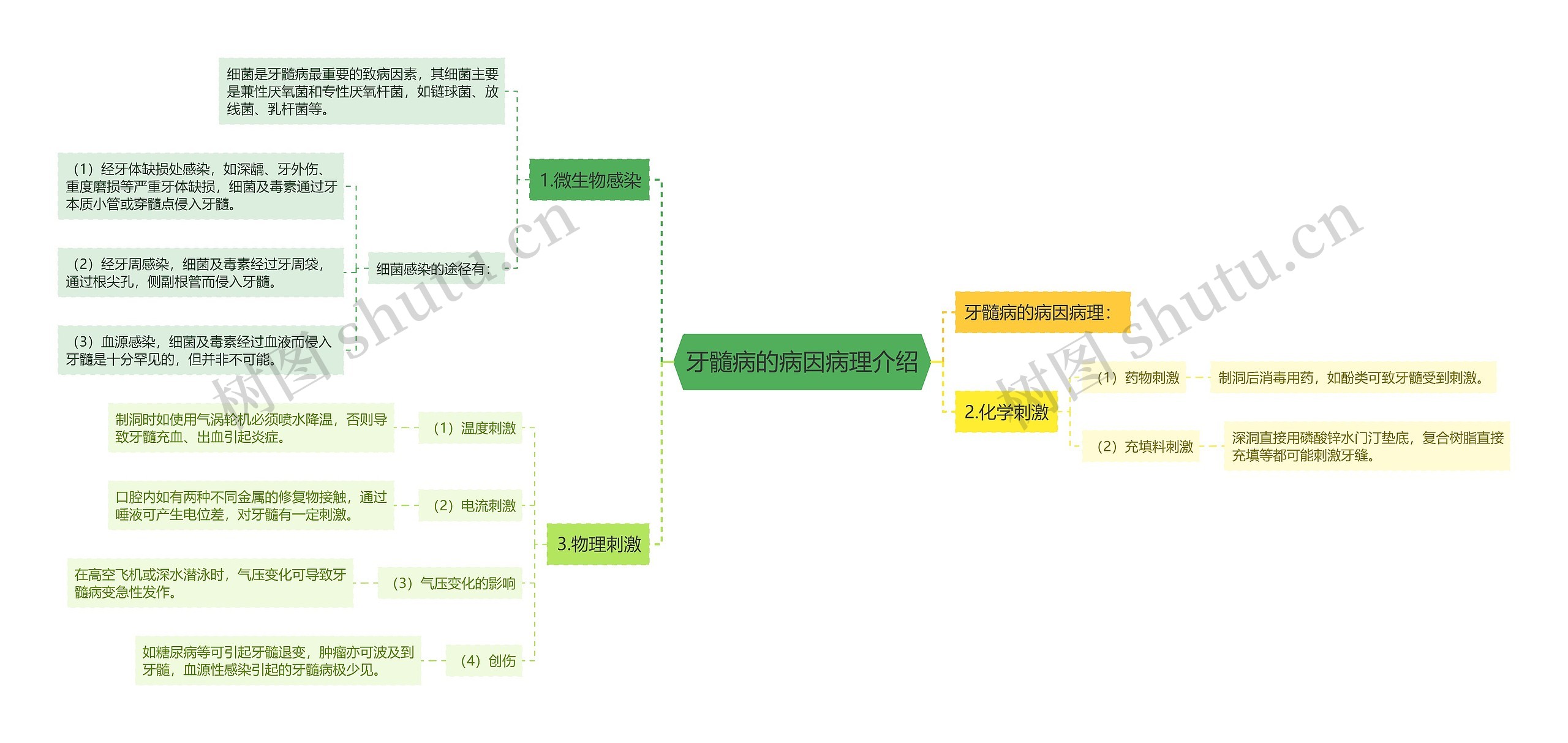 牙髓病的病因病理介绍 牙髓病的病因病理介绍