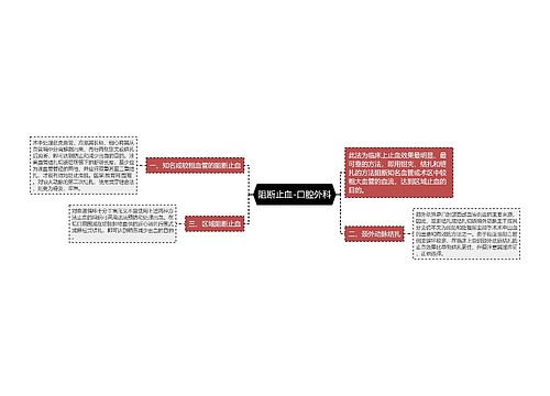 阻断止血-口腔外科