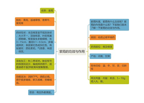 紫菀的功效与作用