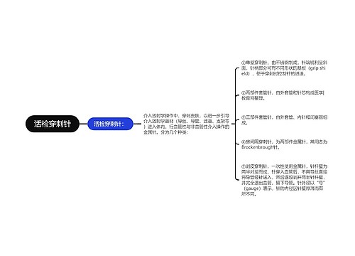 活检穿刺针