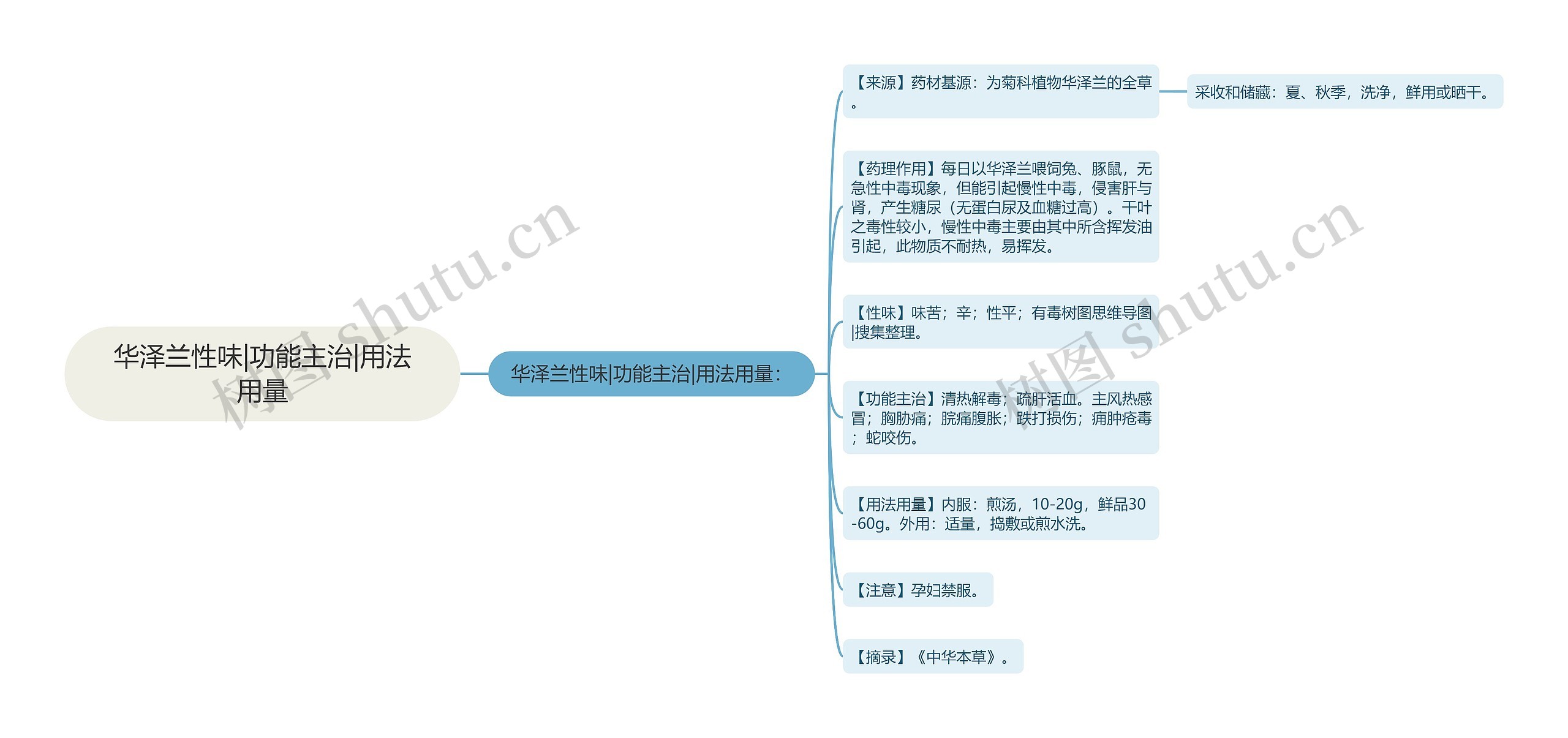 华泽兰性味|功能主治|用法用量