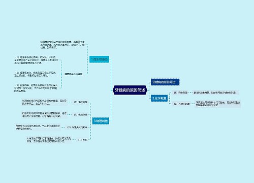 牙髓病的原因简述