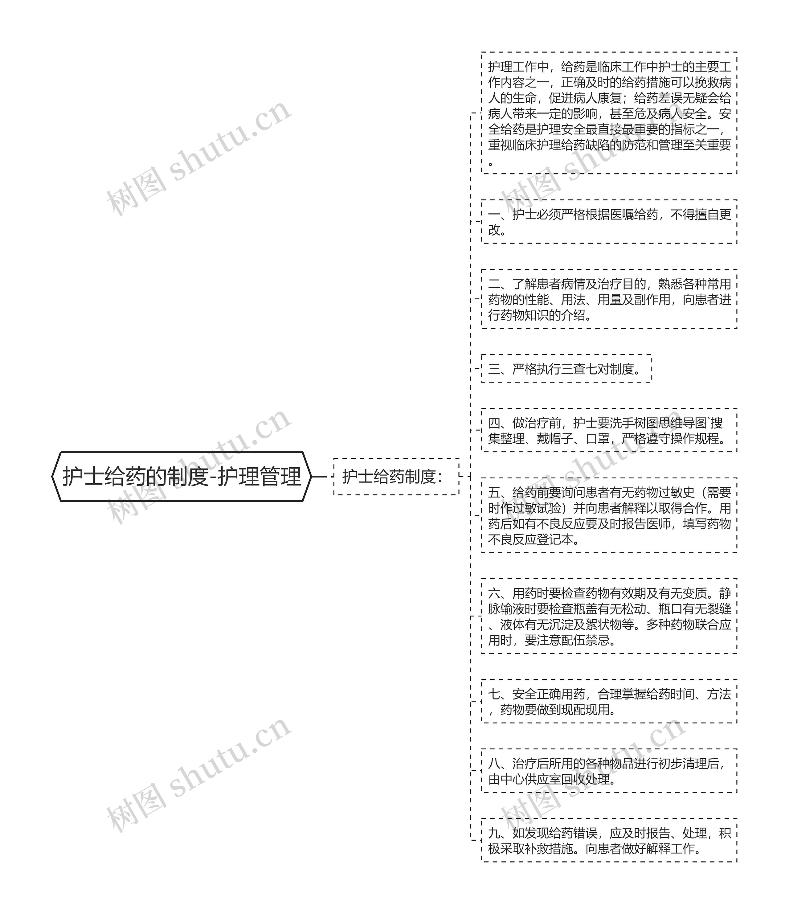 护士给药的制度-护理管理