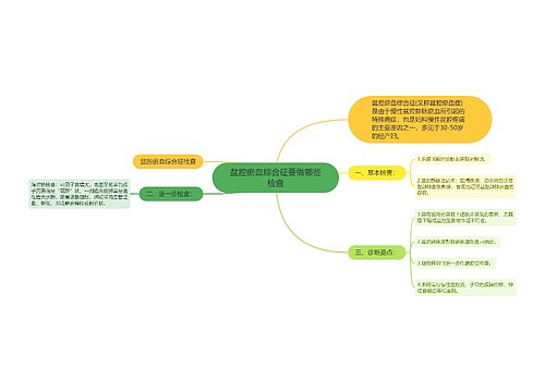 盆腔瘀血综合征要做哪些检查