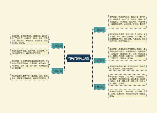 痢疾的辨证分型