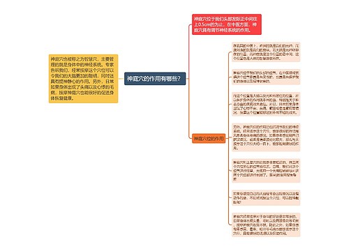 神庭穴的作用有哪些？