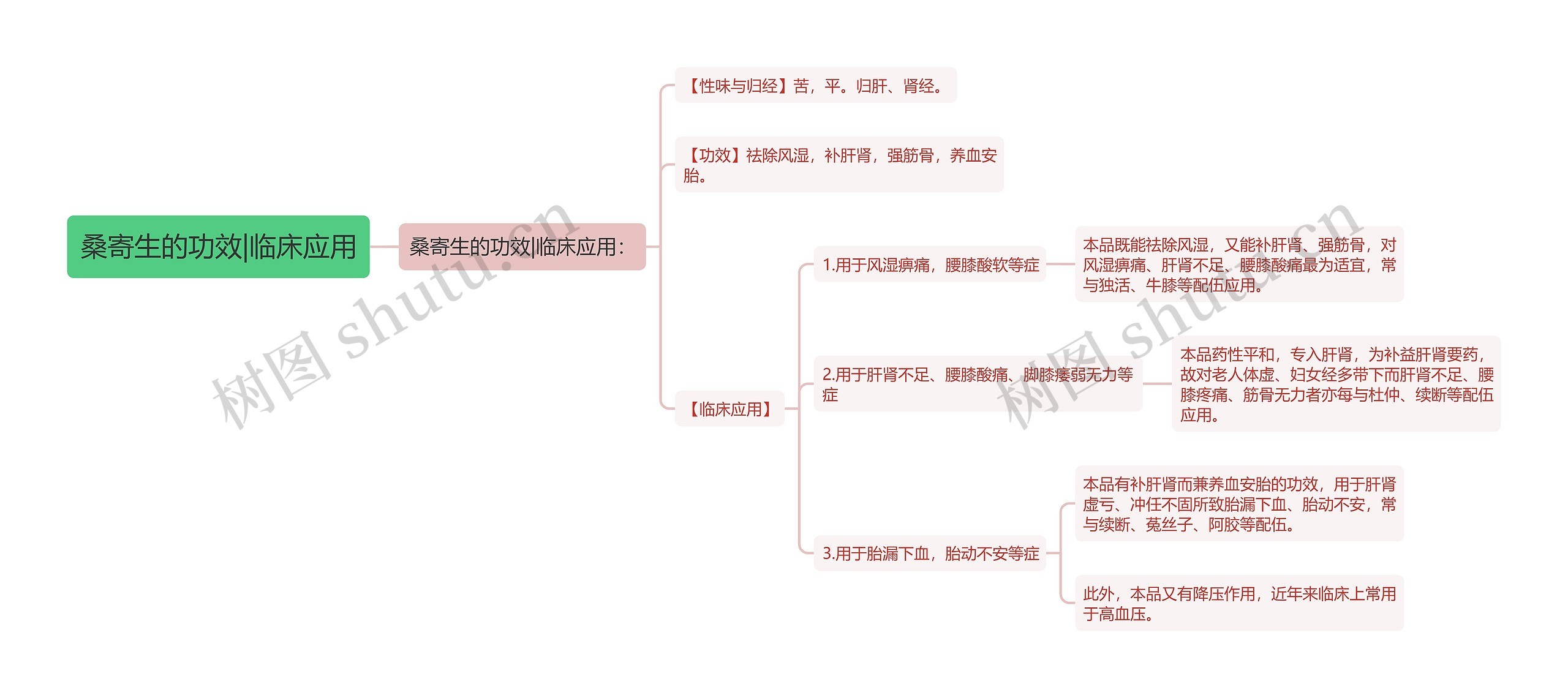 桑寄生的功效|临床应用