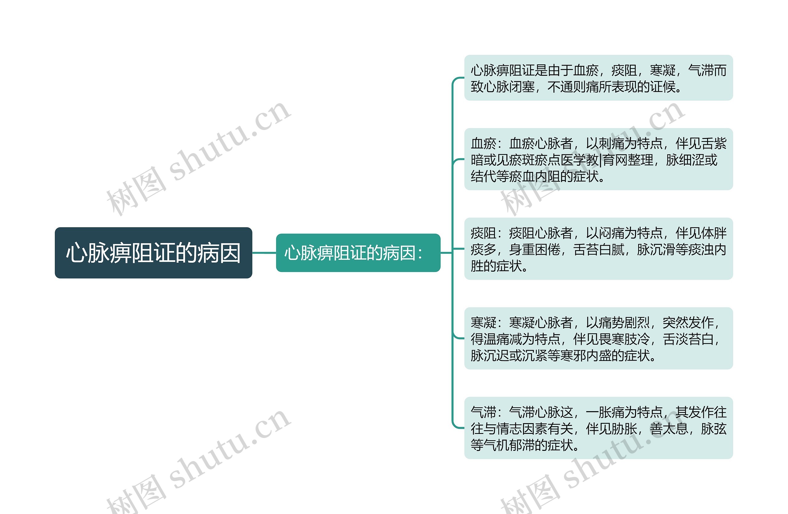 心脉痹阻证的病因