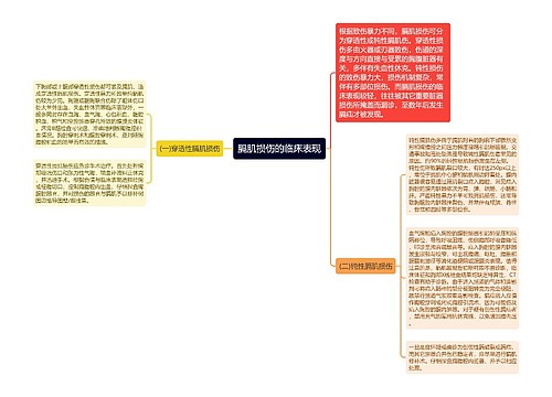 膈肌损伤的临床表现