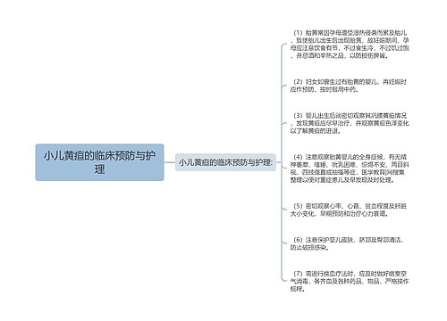 小儿黄疸的临床预防与护理