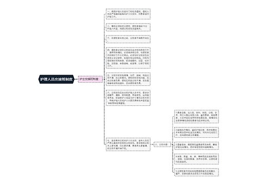 护理人员交接班制度