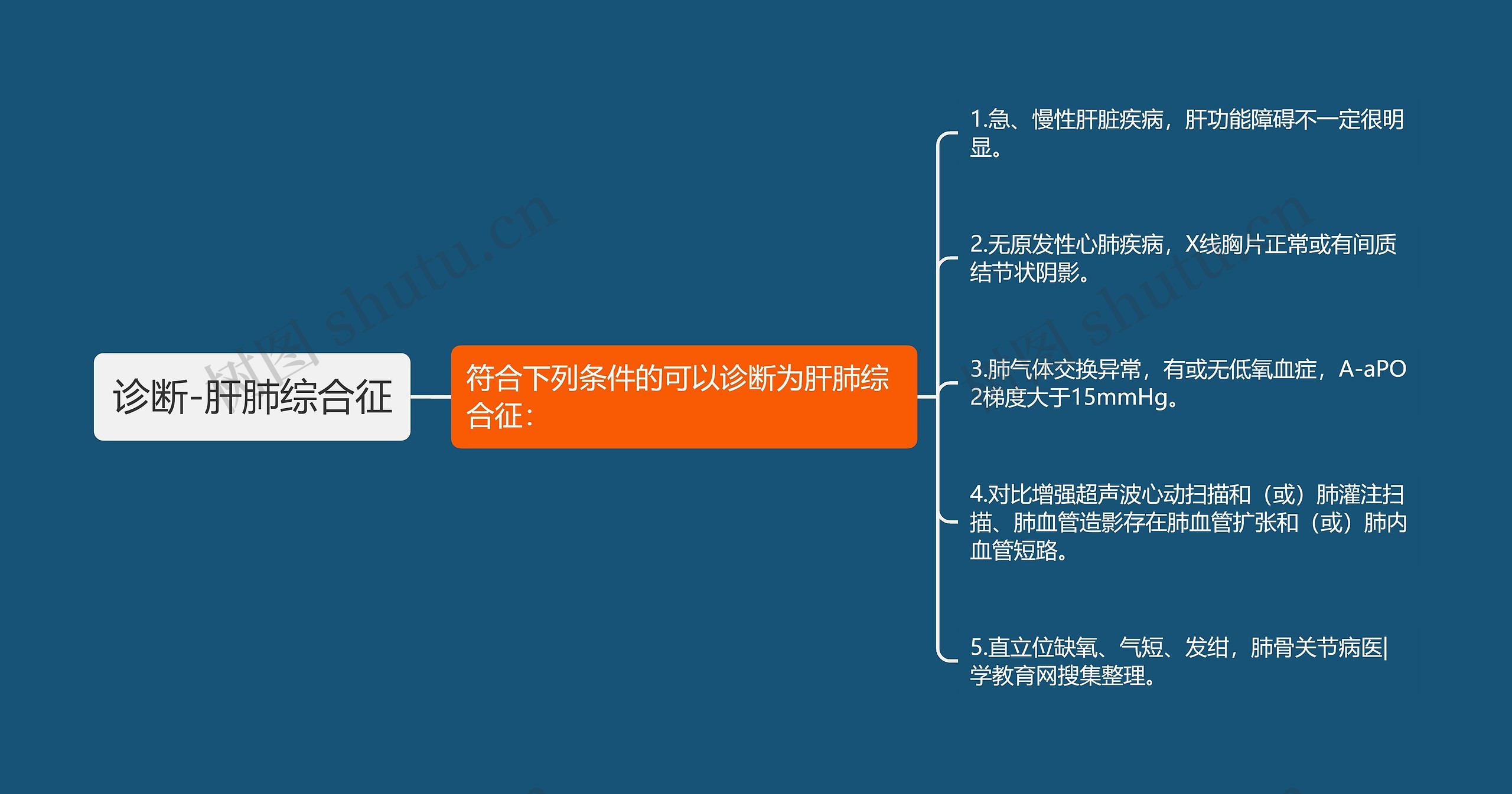 诊断-肝肺综合征