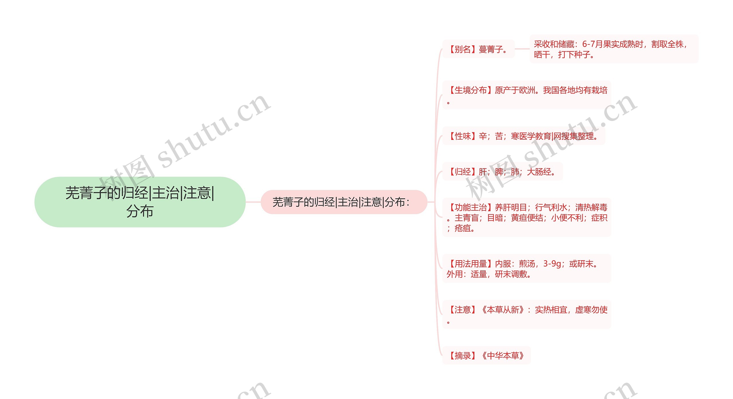 芜菁子的归经|主治|注意|分布 芜菁子的归经|主治|注意|分布