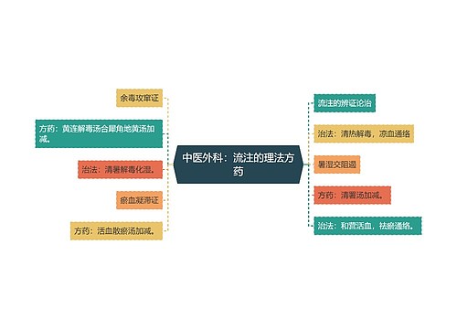 中医外科：流注的理法方药