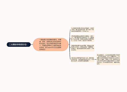 二尖瓣狭窄病理分型：