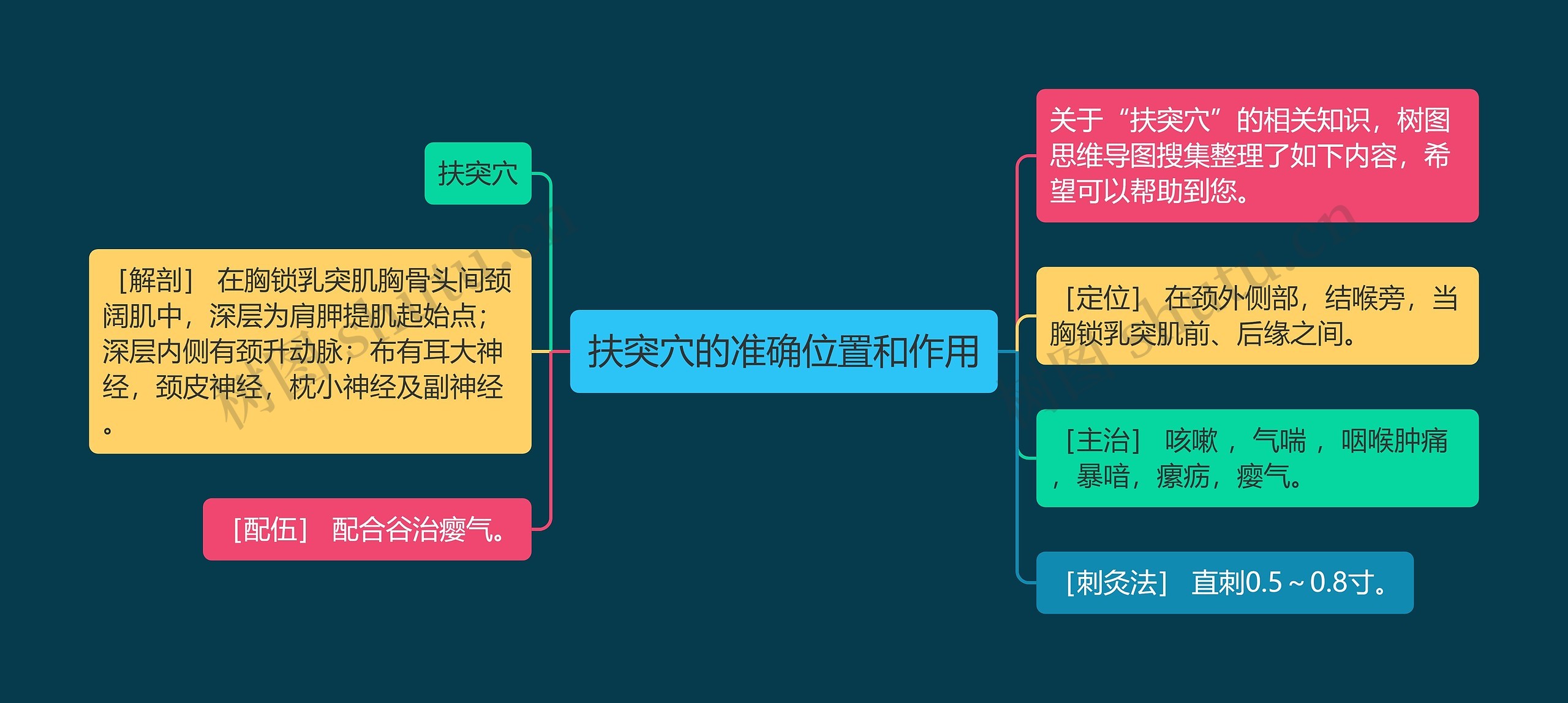 扶突穴的准确位置和作用