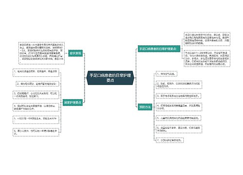 手足口病患者的日常护理要点