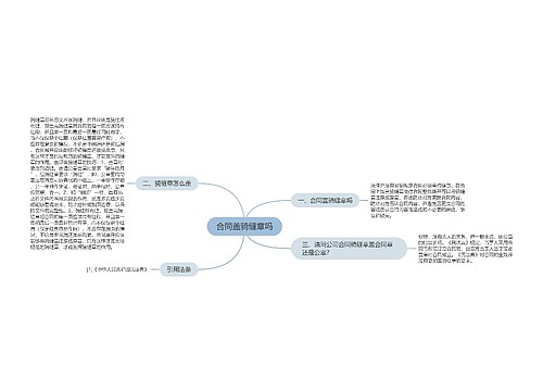 合同盖骑缝章吗