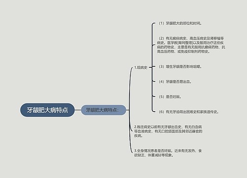 牙龈肥大病特点