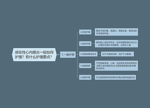 感染性心内膜炎一般如何护理？有什么护理要点？