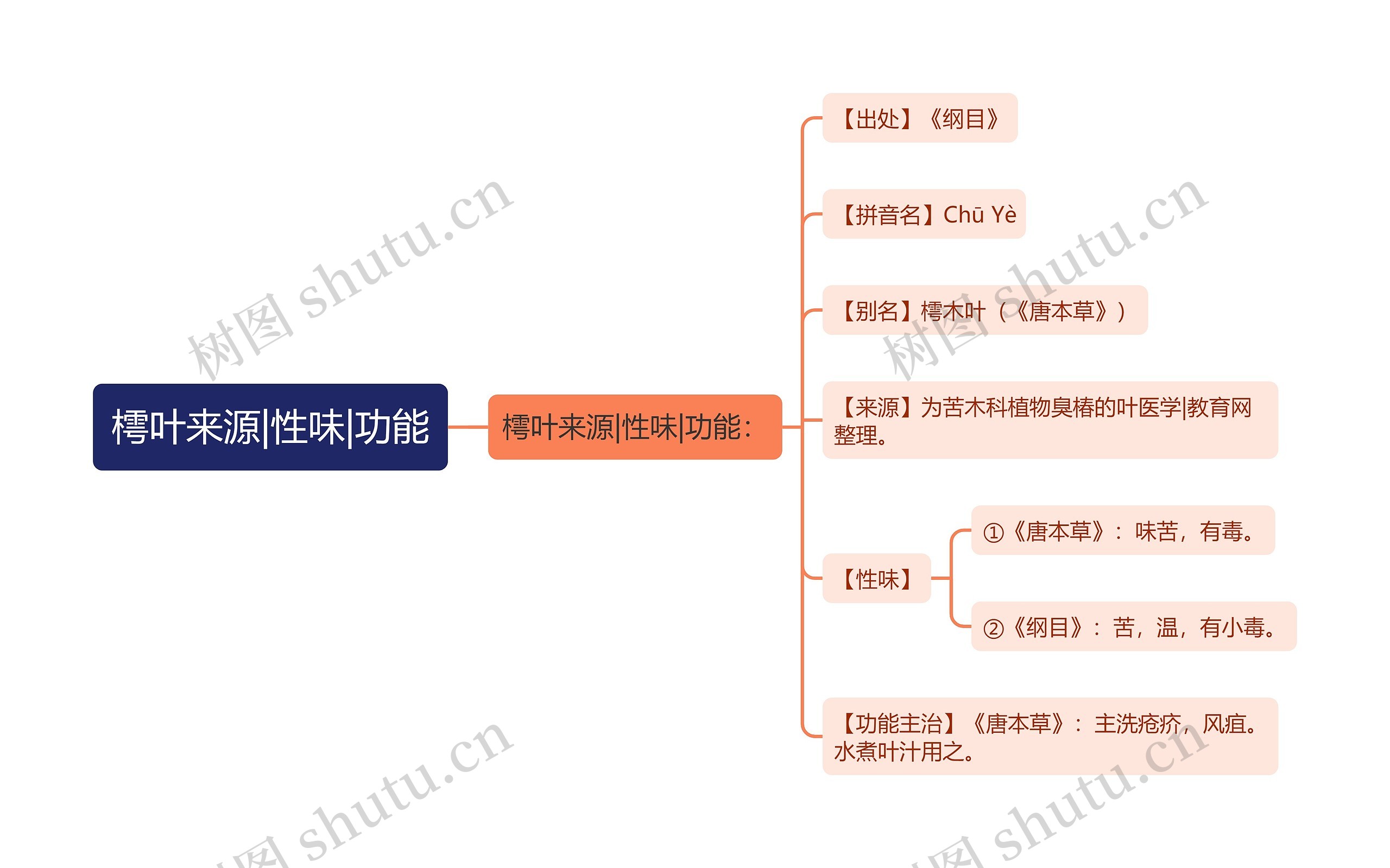 樗叶来源|性味|功能 樗叶来源|性味|功能