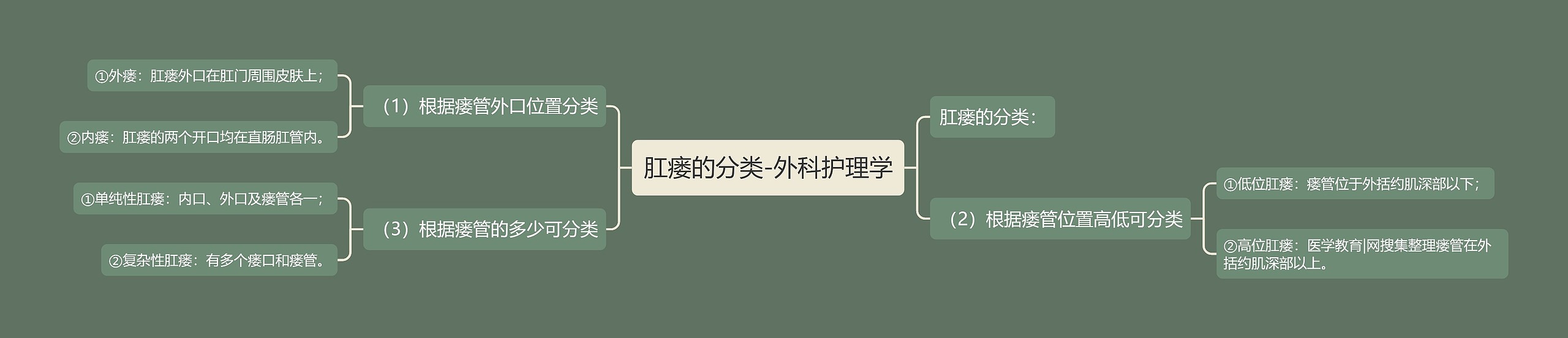 肛瘘的分类-外科护理学 肛瘘的分类-外科护理学