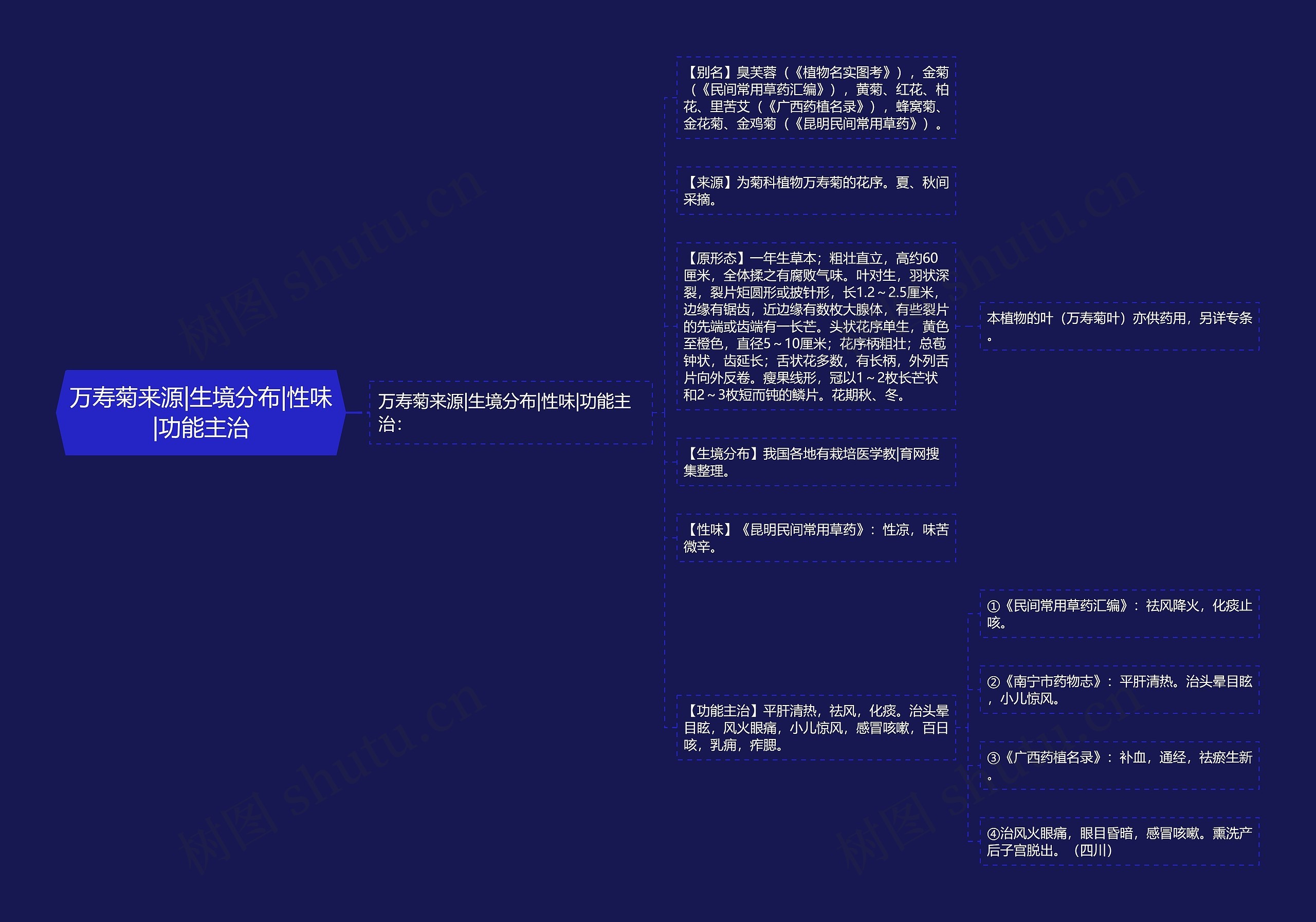 万寿菊来源|生境分布|性味|功能主治