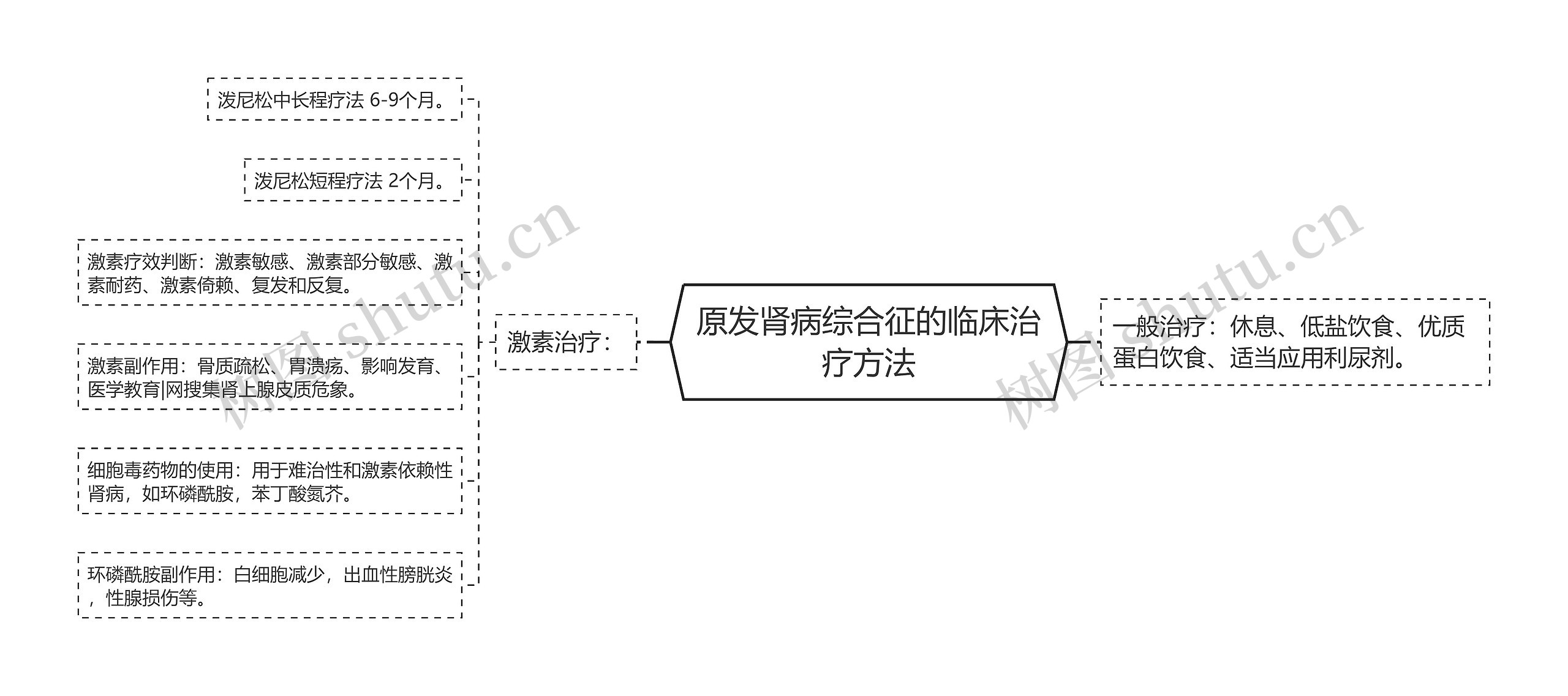 原发肾病综合征的临床治疗方法