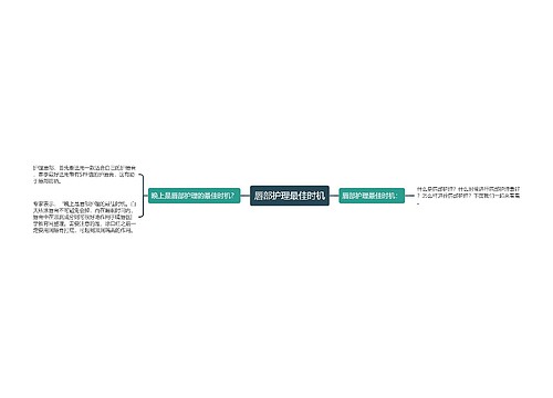 唇部护理最佳时机