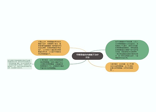 早期胃癌的内窥镜下治疗方法