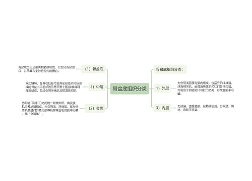 骨盆底组织分类