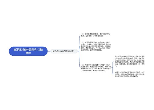 磨牙症对身体的影响-口腔基础