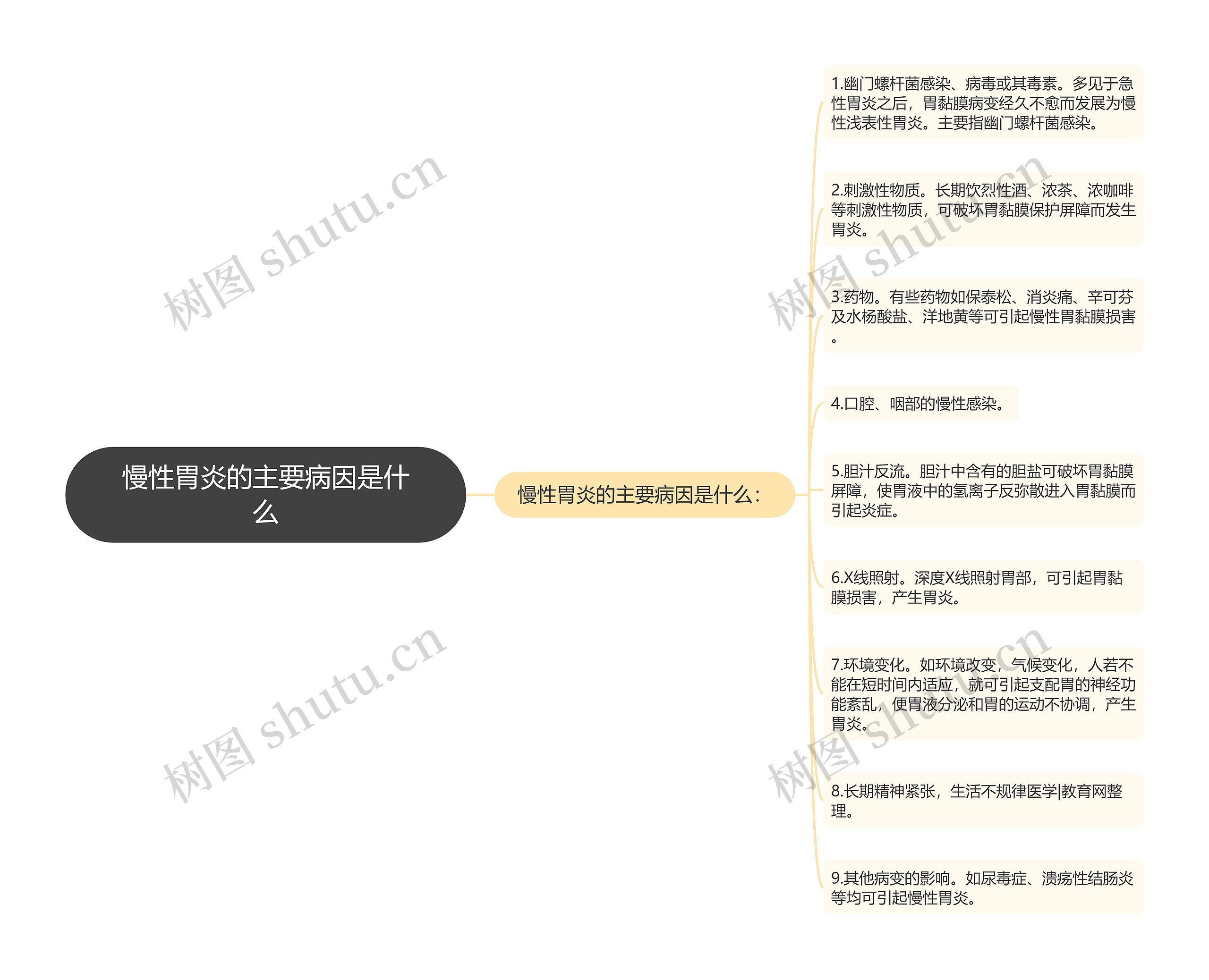 慢性胃炎的主要病因是什么 慢性胃炎的主要病因是什么