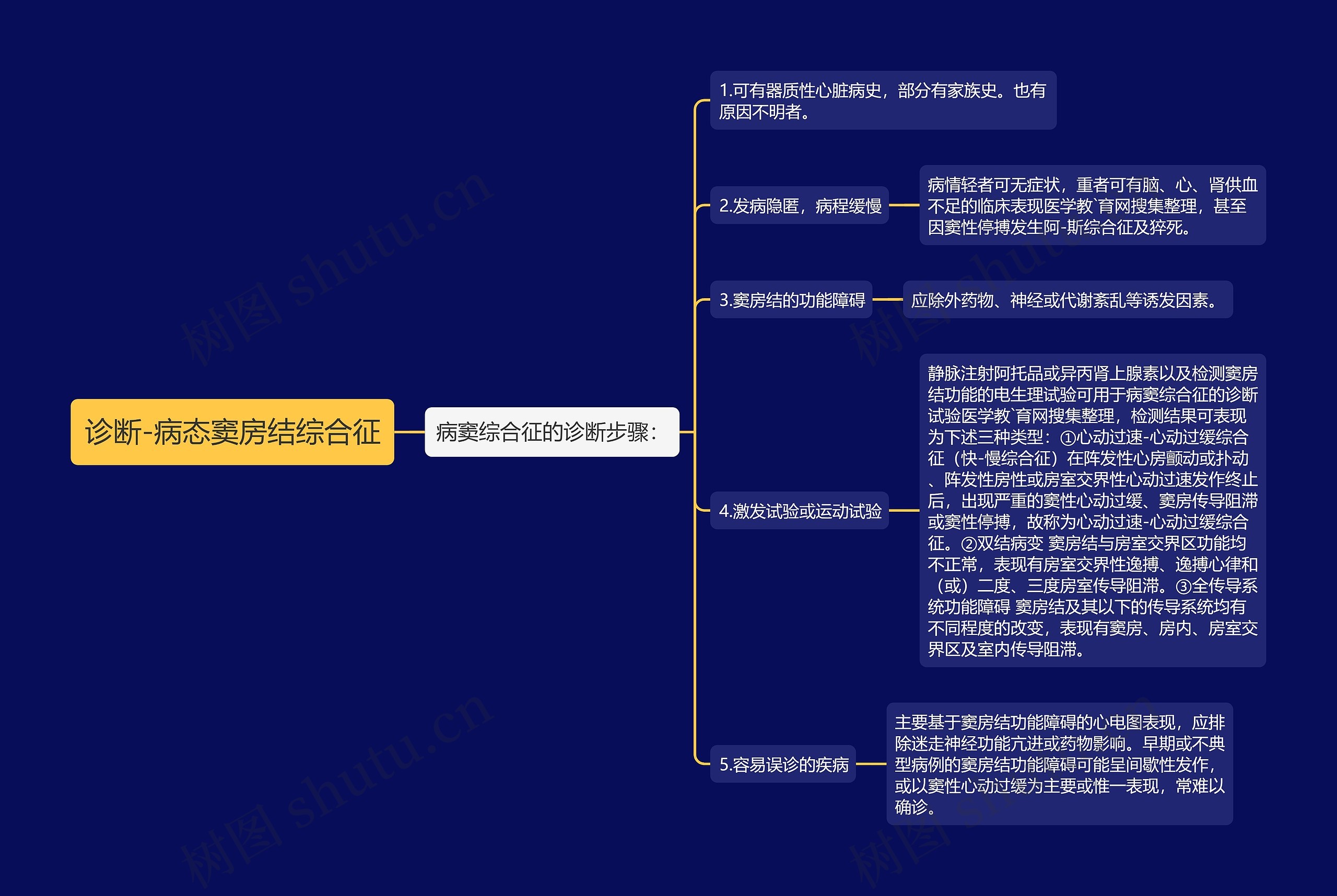 诊断-病态窦房结综合征