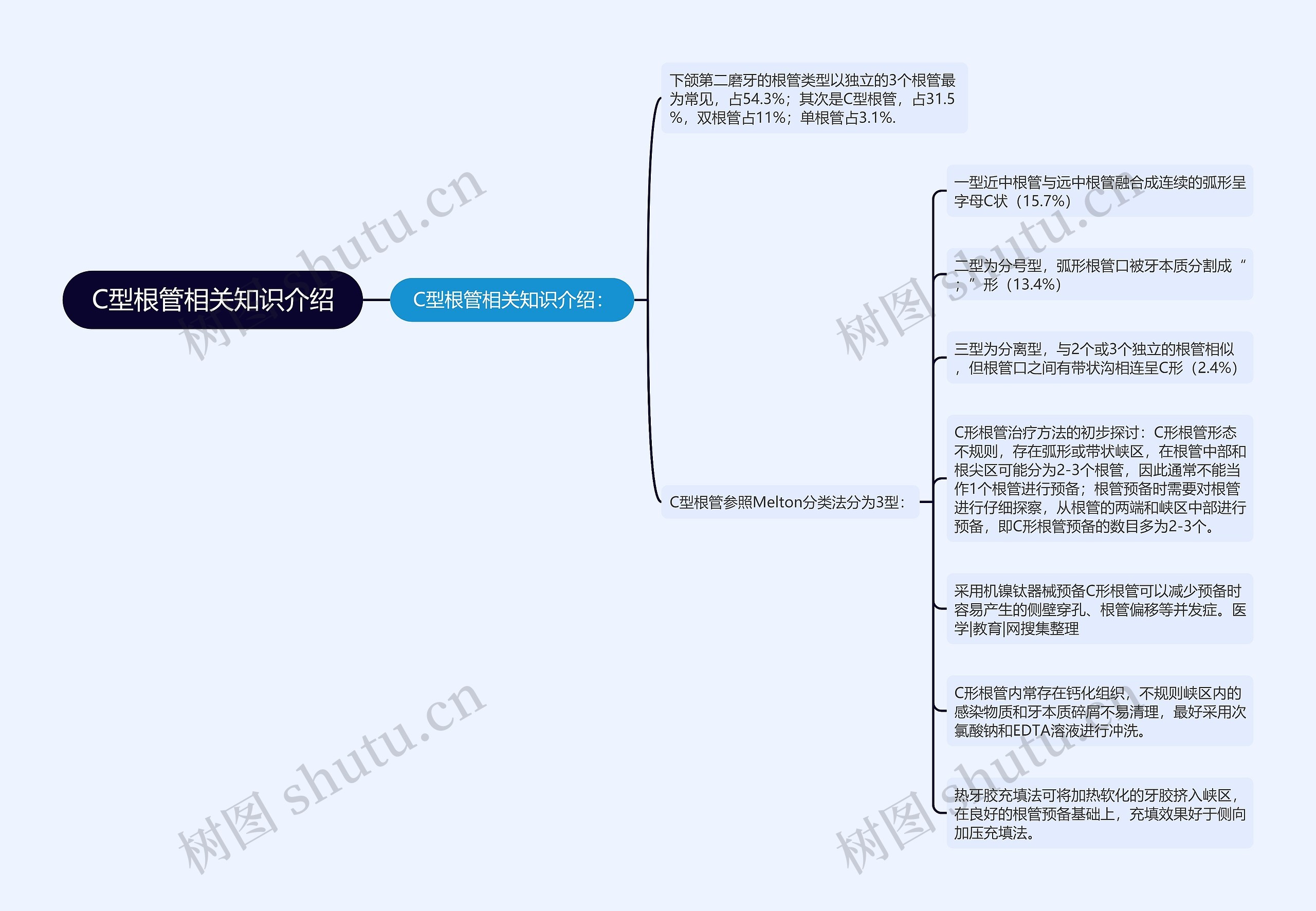 C型根管相关知识介绍 C型根管相关知识介绍