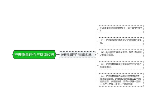 护理质量评价与持续改进